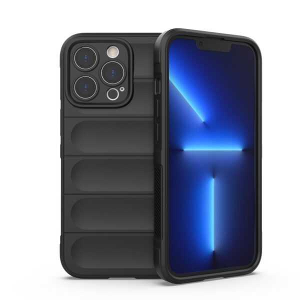 Juodas dėklas Magic Shield telefonui APPLE IPHONE 13 PRO MAX