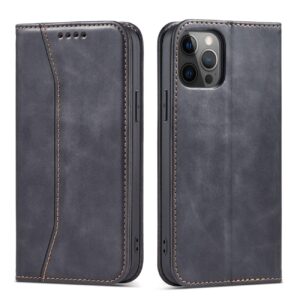 Juodas dėklas-knygutė Magnet Fancy Case telefonui SAMSUNG GALAXY A23 5G