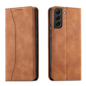 Rudas dėklas-knygutė Magnet Fancy Case telefonui SAMSUNG GALAXY S23