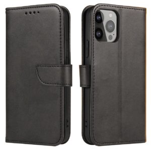 Juodas dėklas-knygutė Magnet Case telefonui XIAOMI REDMI A1 su magnetiniu užsegimu