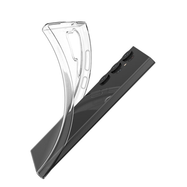Skaidrus dėklas Ultra Clear 0.5mm telefonui SAMSUNG GALAXY S23 ULTRA