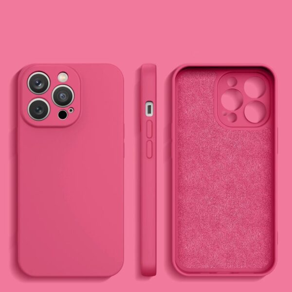 Rožinis dėklas Silicone telefonui SAMSUNG GALAXY A14 5G / A14