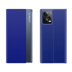 Mėlynas dėklas-knygutė New Sleep Case telefonui XIAOMI REDMI NOTE 12 5G / POCO X5 5G