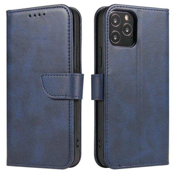 Mėlynas dėklas-knygutė Magnet Case telefonui Samsung Galaxy A33 5G su magnetiniu užsegimu