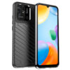 Juodas dėklas Thunder Case Flexible telefonui XIAOMI REDMI 10C
