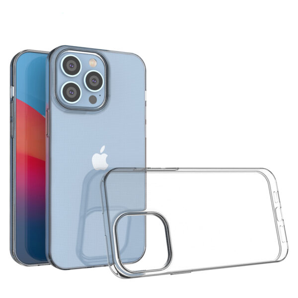 Skaidrus dėklas Ultra Clear 0.5mm telefonui APPLE IPHONE 14 PRO MAX