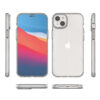 Skaidrus dėklas Spring Case telefonui APPLE IPHONE 14 PLUS su juodu rėmeliu