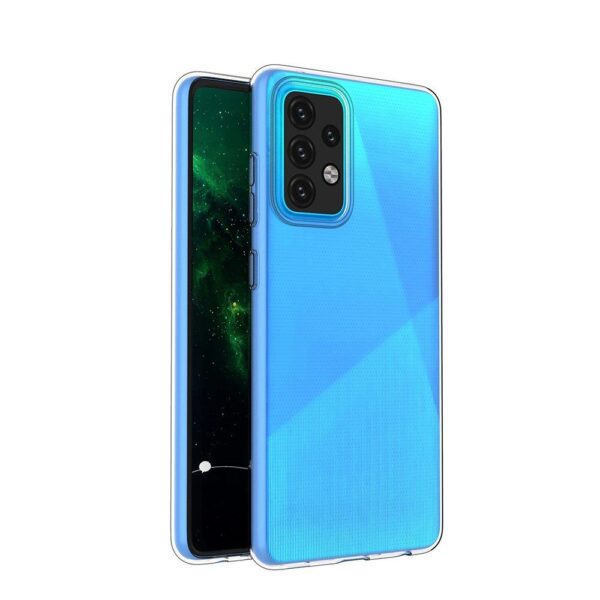 Samsung Galaxy A32 4G telefono dėklas skaidrios spalvos