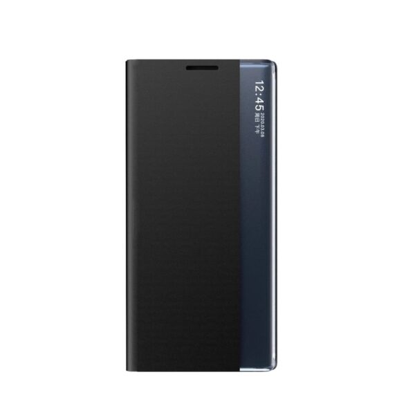 Juodas dėklas knygutė telefonui Galaxy S22 Plus