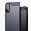 Mėlynas dėklas Carbon Case telefonui Samsung Galaxy S21 5G