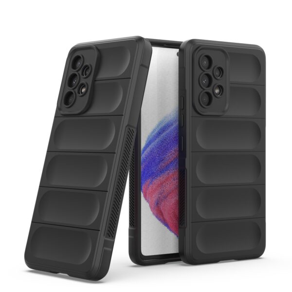 Juodas dėklas Magic Shield Case telefonui SAMSUNG GALAXY A53 5G