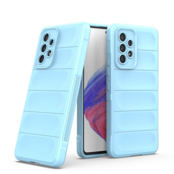 Šviesiai mėlynas dėklas Magic Shield Case telefonui SAMSUNG GALAXY A53 5G