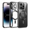 Juodas dėklas Nexeri MagSafe telefonui APPLE IPHONE 13