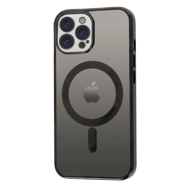 Juodas dėklas Nexeri MagSafe telefonui APPLE IPHONE 13