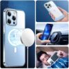 Skaidrus dėklas Tech-Protect FlexAir Hybrid MagSafe telefonui APPLE IPHONE 14