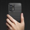 Juodas dėklas Nexeri Carbon Armored telefonui SAMSUNG GALAXY A23 5G
