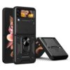 Juodas dėklas Tech-Protect Camshield Pro telefonui SAMSUNG GALAXY Z FLIP 4