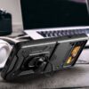 Juodas dėklas Tech-Protect Camshield Pro telefonui SAMSUNG GALAXY Z FLIP 4