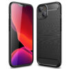 Juodas dėklas Nexeri Carbon Armored telefonui APPLE IPHONE 14 PLUS