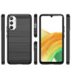 Juodas dėklas Carbon Case telefonui SAMSUNG GALAXY A34 5G