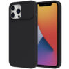 Juodas dėklas Nexeri Silicone telefonui XIAOMI REDMI 9A