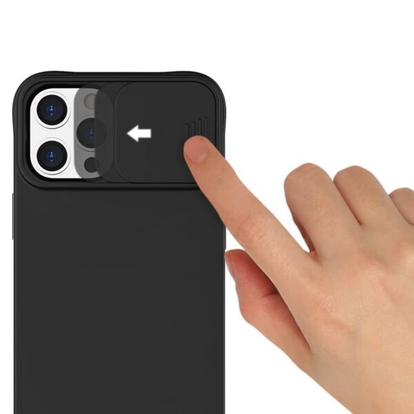 Juodas dėklas Nexeri Silicone telefonui XIAOMI REDMI 9A