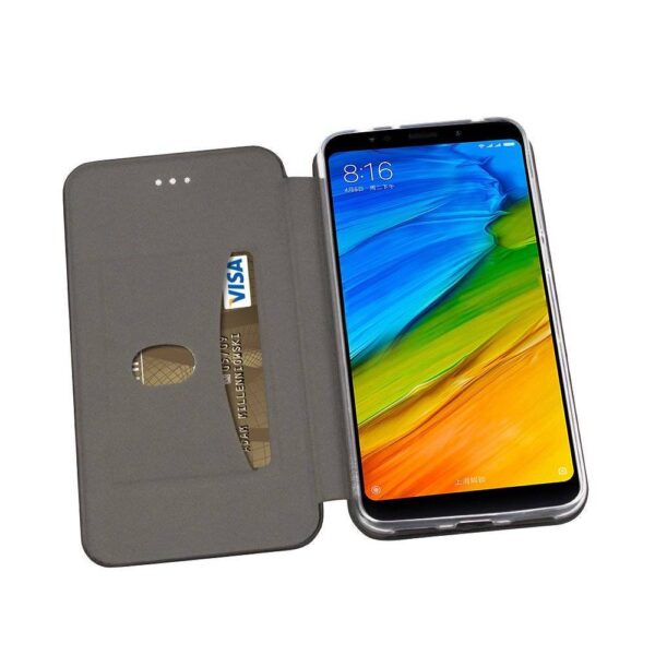 Juodas dėklas-knygutė telefonui XIAOMI REDMI A1