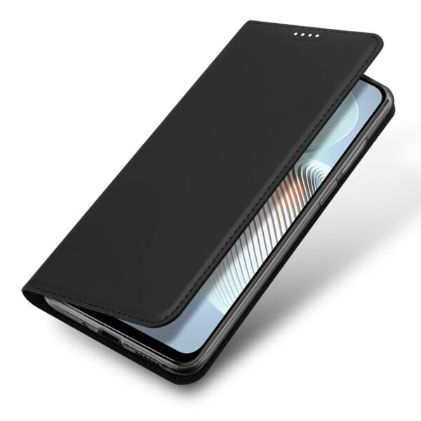 Juodas dėklas-knygutė Dux Ducis Skin Pro Case telefonui XIAOMI REDMI NOTE 11E /REDMI 10 5G / REDMI 10 Prime PLUS 5G / POCO M4 5G
