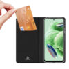 Juodas dėklas-knygutė Dux Ducis Skin Pro Case telefonui XIAOMI REDMI NOTE 12 5G / POCO X5 5G