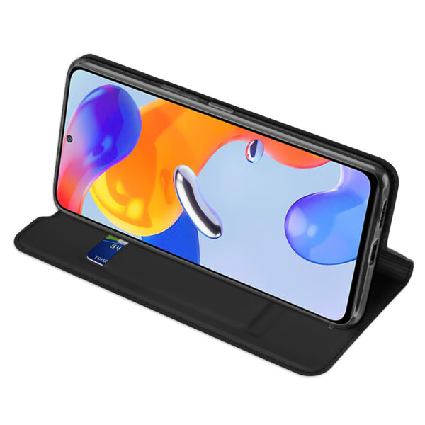 Juodas dėklas-knygutė Dux Ducis Skin Pro Holster telefonui XIAOMI REDMI NOTE 11 PRO 5G / 11 PRO