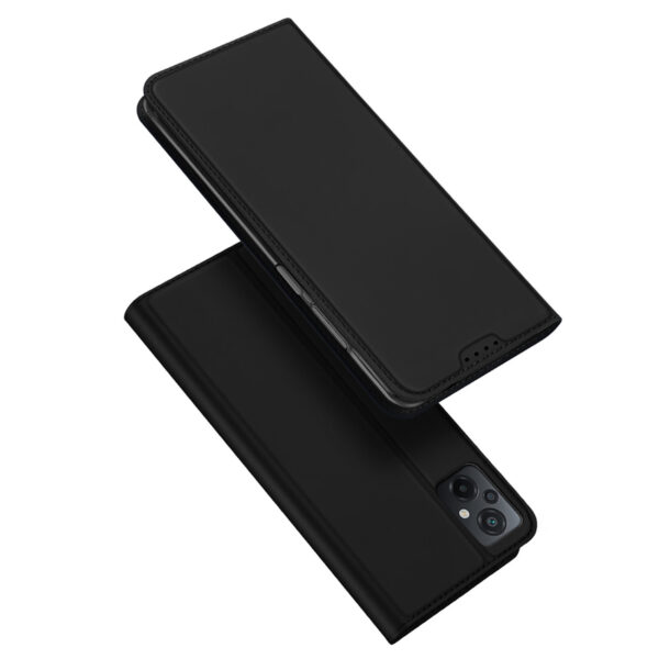 Juodas dėklas-knygutė Dux Ducis Skin Pro Case telefonui XIAOMI POCO M5