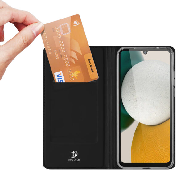 Juodas dėklas-knygutė Dux Ducis Skin Pro Case telefonui SAMSUNG GALAXY A34 5G