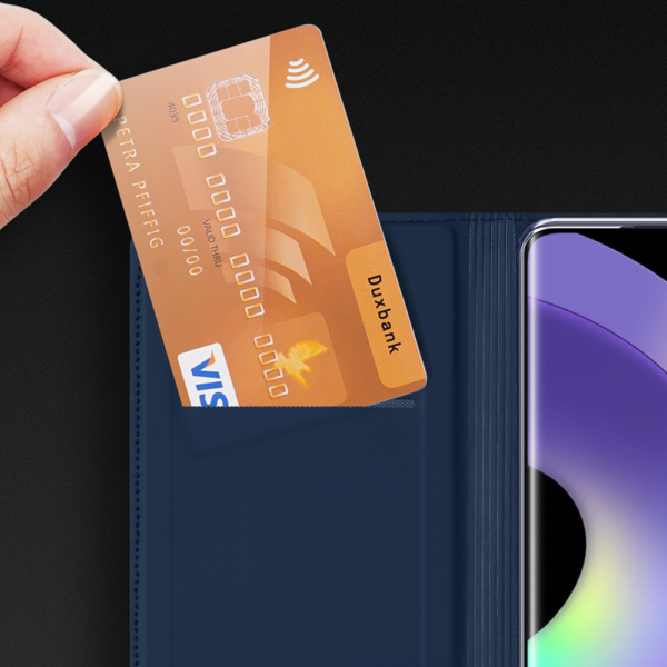Mėlynas dėklas-knygutė Dux Ducis Skin Pro Case telefonui SAMSUNG GALAXY A54 5G