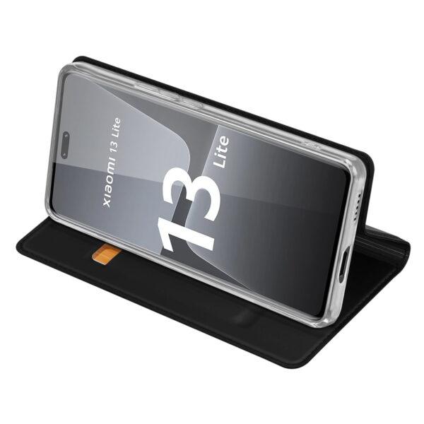 Juodas dėklas-knygutė Dux Ducis Skin Pro Case telefonui XIAOMI 13 LITE