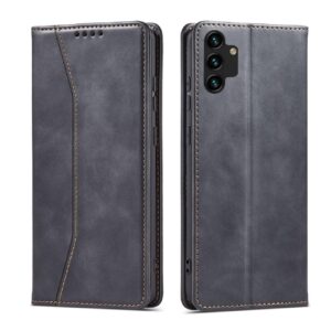 Juodas dėklas-knygutė Magnet Fancy Case telefonui SAMSUNG GALAXY A13 5G