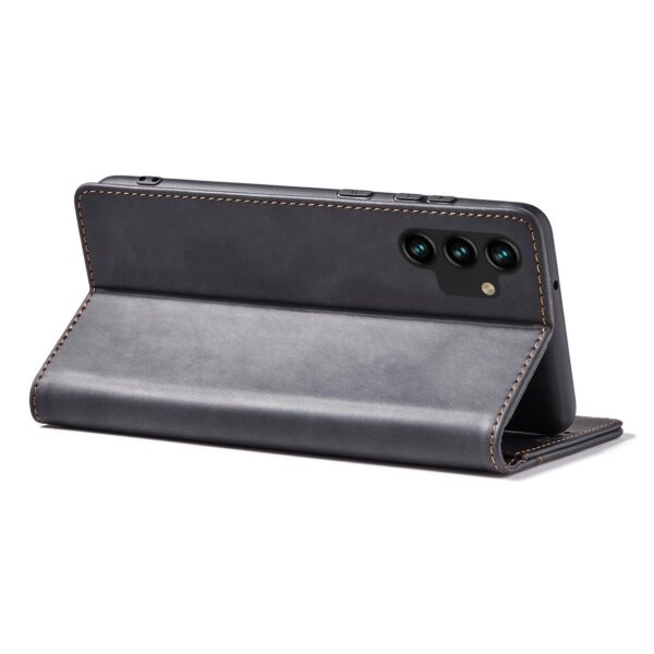 Juodas dėklas-knygutė Magnet Fancy Case telefonui SAMSUNG GALAXY A13 5G
