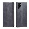 Juodas dėklas-knygutė Magnet Fancy Case telefonui SAMSUNG GALAXY S22 ULTRA