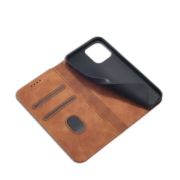 Rudas dėklas-knygutė Magnet Fancy Case telefonui SAMSUNG GALAXY S23