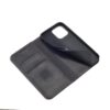 Juodas dėklas-knygutė Magnet Fancy Case telefonui APPLE IPHONE 13 PRO