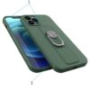 Juodas silikoninis dėklas Ring Case telefonui XIAOMI REDMI NOTE 11 PRO PLUS 5G / 11 PRO 5G / 11 PRO