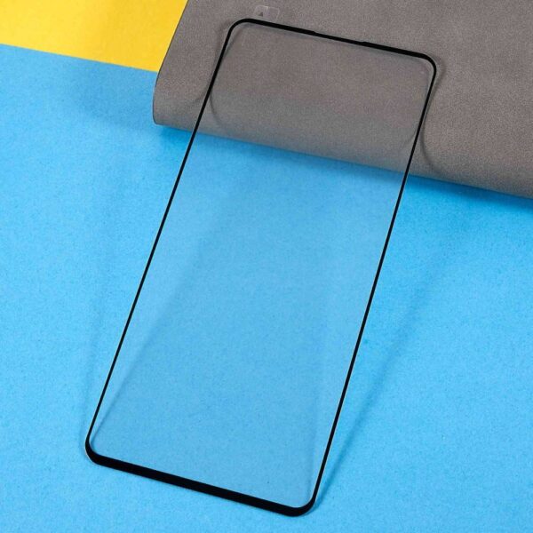 Grūdinto stiklo ekrano apsauga telefonui XIAOMI REDMI NOTE 12S su juodu rėmeliu