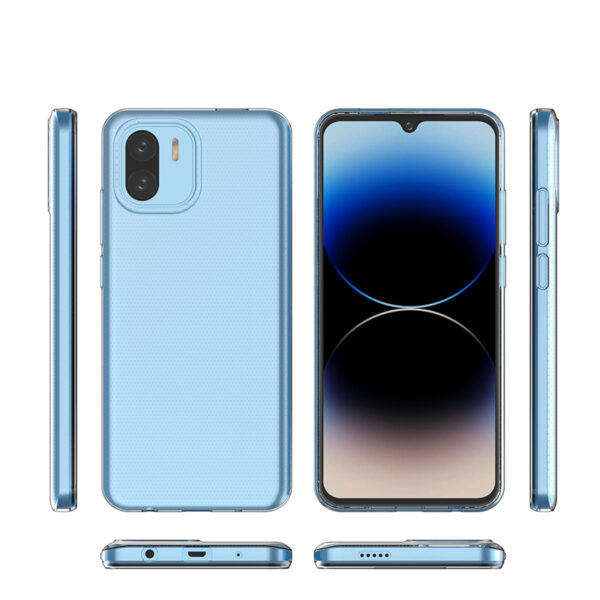 Skaidrus dėklas Ultra Clear 0.5mm telefonui XIAOMI REDMI A2 / REDMI A1