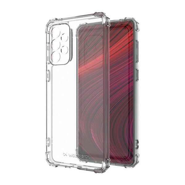 Skaidrus dėklas Anti Shock Armored telefonui SAMSUNG GALAXY A33 5G