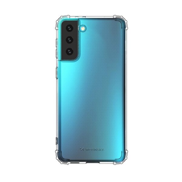 Skaidrus dėklas Antishock Case telefonui Samsung Galaxy S21 FE