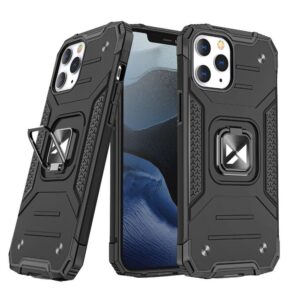 Juodas dėklas Ring Armor telefonui APPLE IPHONE 13