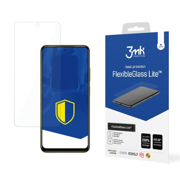 Ekrano apsauga 3mk FlexibleGlass Lite™ telefonui XIAOMI POCO X4 Pro 5G