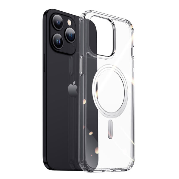Skaidrus dėklas MagSafe Dux Ducis Clin telefonui APPLE IPHONE 15 PRO MAX