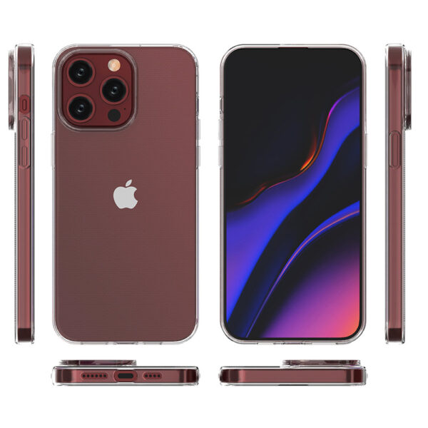 Skaidrus dėklas Ultra Clear telefonui APPLE IPHONE 15 PRO MAX