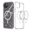 Skaidrus dėklas MagSafe Dux Ducis Clin telefonui APPLE IPHONE 15