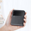 Juodas dėklas Dux Ducis Fino telefonui SAMSUNG GALAXY Z FLIP 3